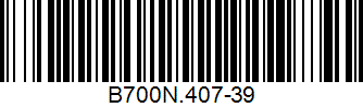 Barcode cho sản phẩm [B700N.407] Giày ASICS Bóng chuyền chuyên nghiệp Xanh (Nam)