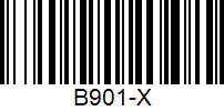 Barcode cho sản phẩm Ba lô Cầu Lông Yonex B901 Xanh Chính Hãng