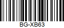 Barcode cho sản phẩm Cước Cầu Lông Yonex BG XB 63