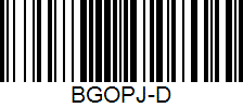 Barcode cho sản phẩm Bó Gối Dán PJ