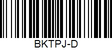 Barcode cho sản phẩm Băng Khuỷu Tay Dán PJ