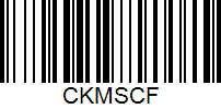 Barcode cho sản phẩm Chất Khử Mùi Shoes CF