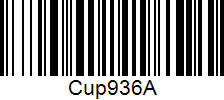 Barcode cho sản phẩm Cup 936A 54cm