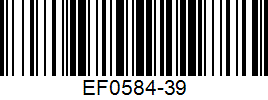Barcode cho sản phẩm giày adidas nam EF0584 Ghi Đậm