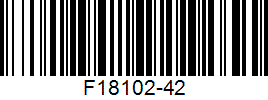 Barcode cho sản phẩm Giày bóng đá Kamito F18102 - Size 42