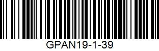 Barcode cho sản phẩm Giày Đá Bóng Sân Nhân Tạo Pan 2019 Ghi Xám