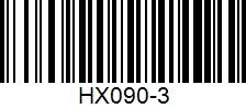 Barcode cho sản phẩm Vợt Cầu Lông Victor HX090 || Dẻo - Công Thủ Toàn Diện hoặc Thiên Công