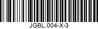 Barcode cho sản phẩm Giày Bóng Đá đinh cao JGBL.004