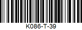 Barcode cho sản phẩm Giày Kawasaki K086 Trắng