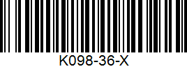 Barcode cho sản phẩm Giầy Kawasaki K098 Xanh