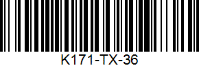 Barcode cho sản phẩm Giày Kawasaki K171 Trắng Xanh
