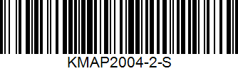 Barcode cho sản phẩm Áo polo Kamito KMAP2004-2 Xanh Dương