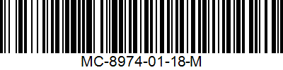 Barcode cho sản phẩm Áo Thể Thao Nam MC-8974-01-18 Trắng Phối Ghi