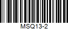 Barcode cho sản phẩm Bao vuông cầu lông Yonex SUNR MSQ13 Đen/Đỏ