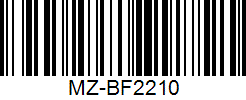 Barcode cho sản phẩm Vợt Cầu Lông Mizuno Turbo Blade K600 MZ-BF2210 Hồng Đen
