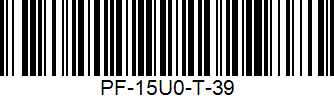 Barcode cho sản phẩm [PF-15U0] Giày Bóng Đá Sân cỏ nhân tạo Pan Thái