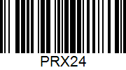 Barcode cho sản phẩm Vợt cầu lông Pride Conquer X24 (PRX24)