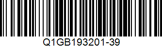 Barcode cho sản phẩm Giày Bóng Đá MIZUNO BASARA SALA Q1GB193201 (Xanh Đen)