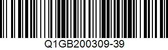 Barcode cho sản phẩm Giày Bóng Đá Mizuno MRL SALA CLUB TF Q1GB200309 Đen Trắng