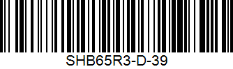 Barcode cho sản phẩm Giày Cầu lông Yonex SHB 65R3 Đen