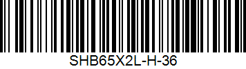 Barcode cho sản phẩm Giày Cầu Lông Yonex Nữ SHB 65X2L Hồng