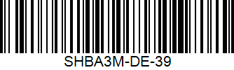 Barcode cho sản phẩm Giày Cầu Lông Nam Yonex Aerus 3 Đen