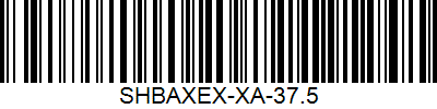 Barcode cho sản phẩm Giày Cầu Lông Yonex Nam Nữ SHB AERUS X Xanh