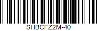 Barcode cho sản phẩm Giày Cầu Lông Yonex SHB CFZ2M Vàng size 40