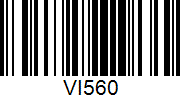 Barcode cho sản phẩm Vợt cầu lông Vicleo 560