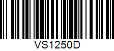 Barcode cho sản phẩm VỢT CẦU LÔNG VS 125D || Dành cho người mới chơi