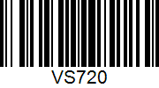 Barcode cho sản phẩm VỢT CẦU LÔNG VS 720 || Nhẹ Dẻo - Cân Bằng, Công Thủ Toàn Diện