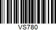 Barcode cho sản phẩm Vợt Cầu Lông VS 780