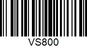 Barcode cho sản phẩm Vợt Cầu Lông VS VS800