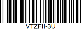 Barcode cho sản phẩm [VT Z Force II] Vợt Cầu Lông Yonex Voltric  Z Force II (Đen)
