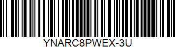 Barcode cho sản phẩm Vợt Cầu Lông YONEX ARCSABER 8 PW