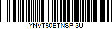 Barcode cho sản phẩm Vợt Cầu Lông YONEX Voltric 80Etune
