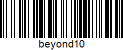 Barcode cho sản phẩm Vợt Cầu Lông Fleet Beyond 10 (FL10)
