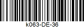 Barcode cho sản phẩm Giày Kawasaki K063-Trắng/Đen